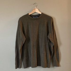 Olive Green Cable Knit Sweater